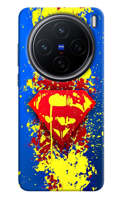 Superman logo Vivo X200 5G Back Cover