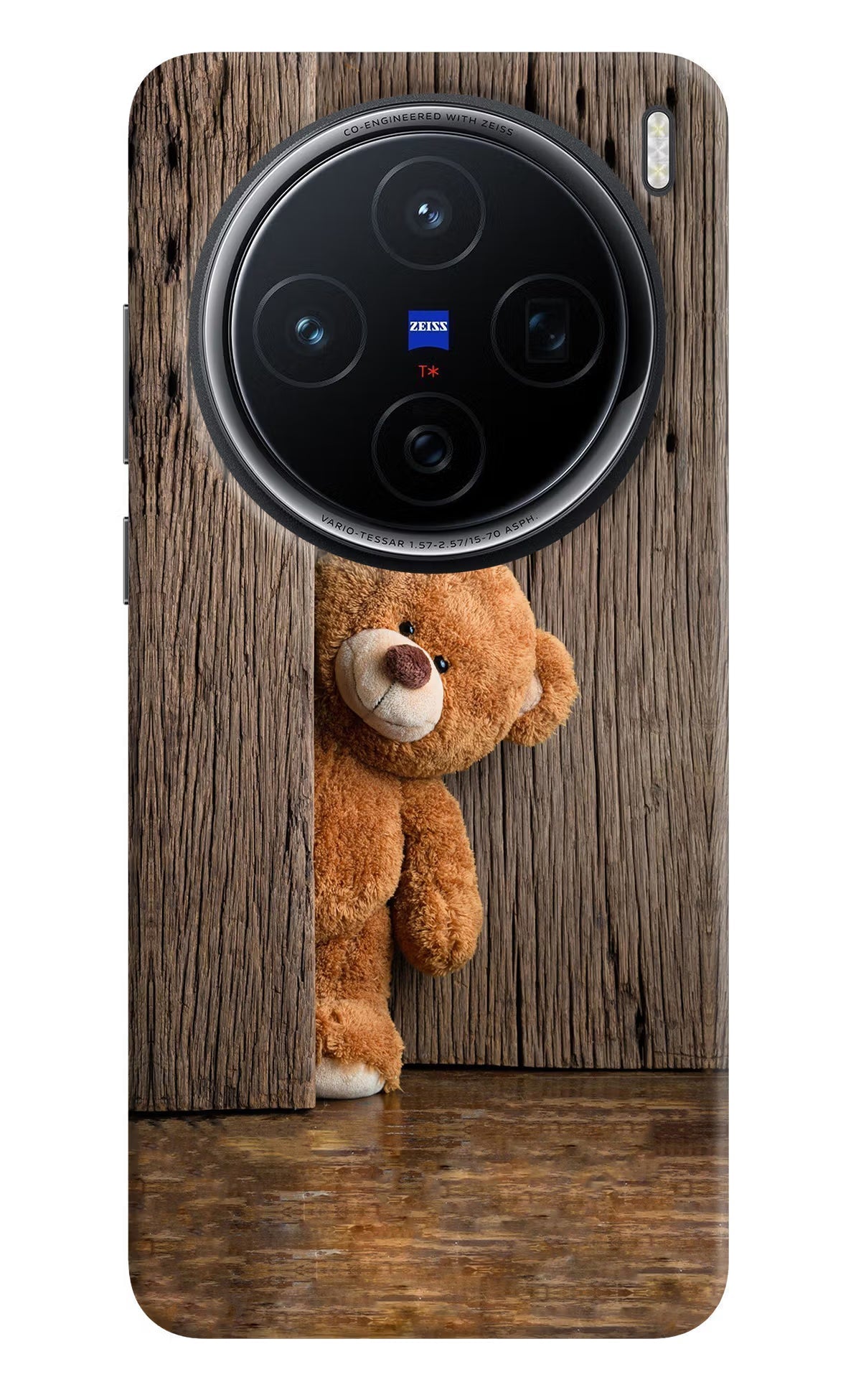 Teddy Wooden Vivo X200 5G Back Cover