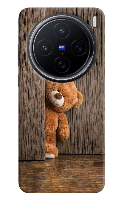 Teddy Wooden Vivo X200 5G Back Cover