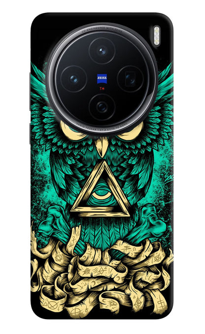 Green Owl Vivo X200 5G Back Cover