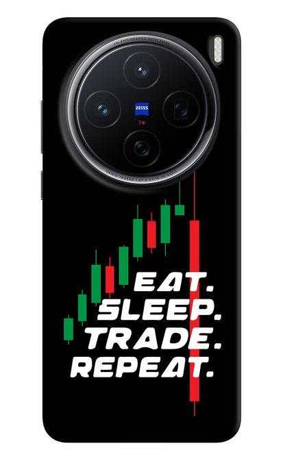 Eat Sleep Trade Repeat Vivo X200 5G Back Cover
