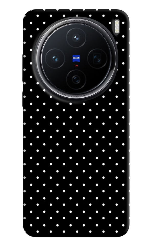 White Dots Vivo X200 5G Back Cover