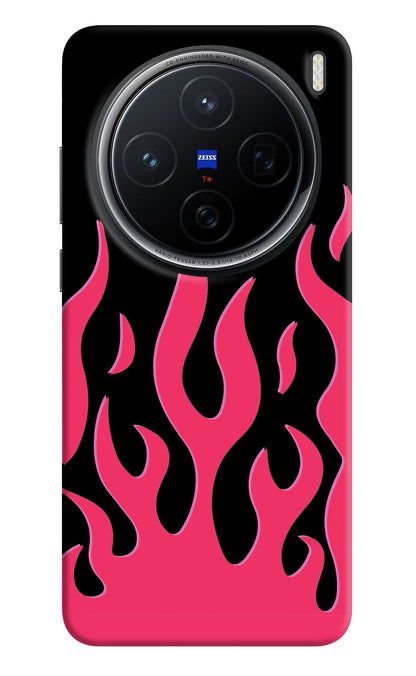 Fire Flames Vivo X200 5G Back Cover