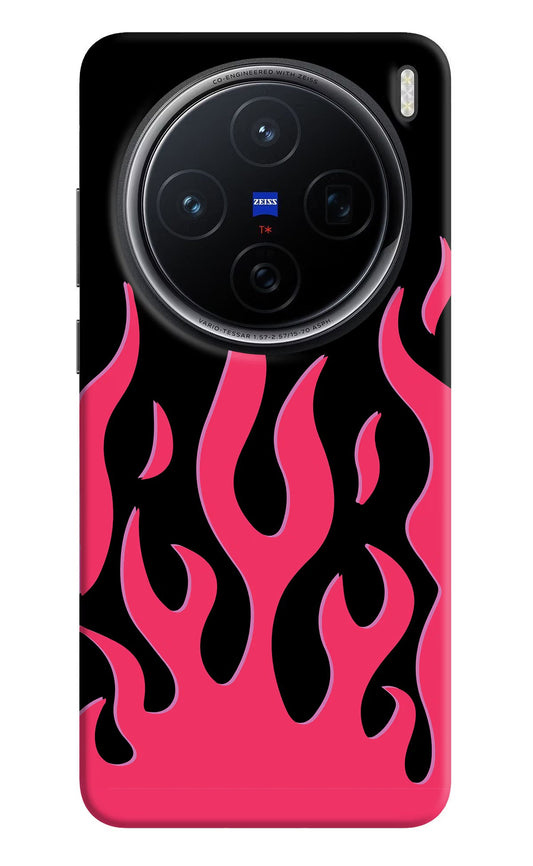 Fire Flames Vivo X200 5G Back Cover