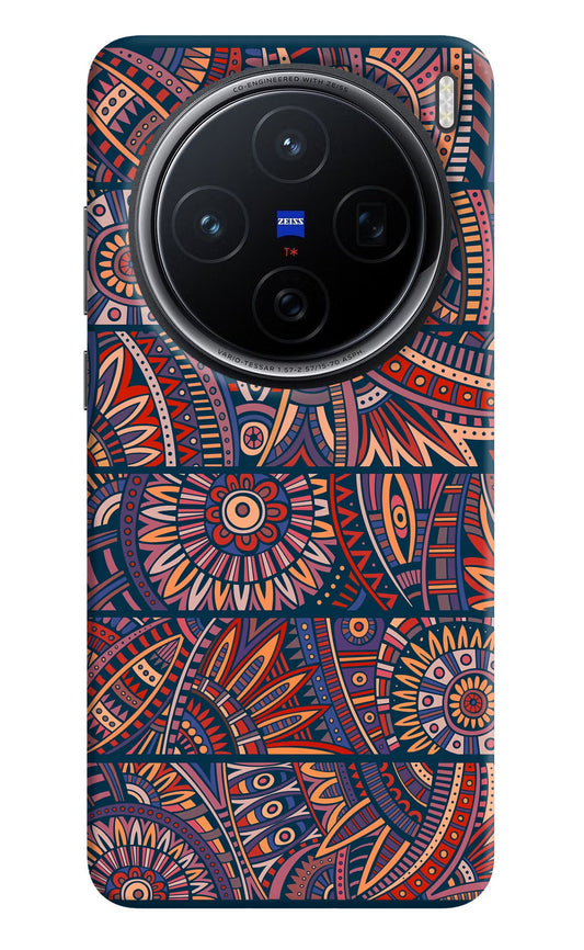 African Culture Design Vivo X200 5G Back Cover