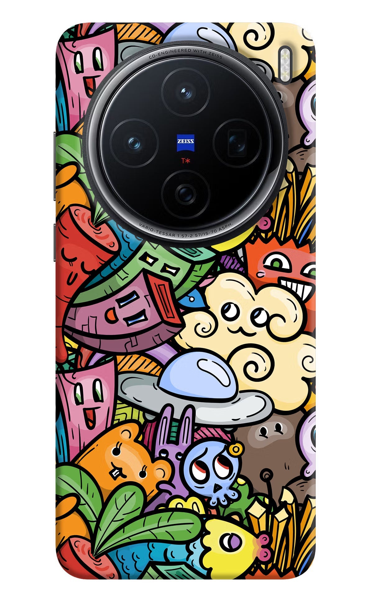 Veggie Doodle Vivo X200 5G Back Cover