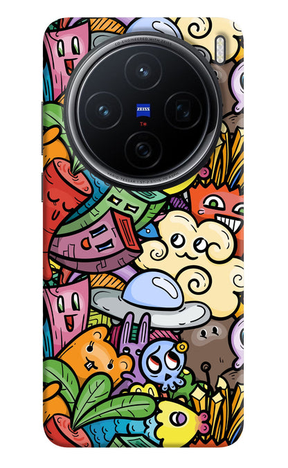 Veggie Doodle Vivo X200 5G Back Cover