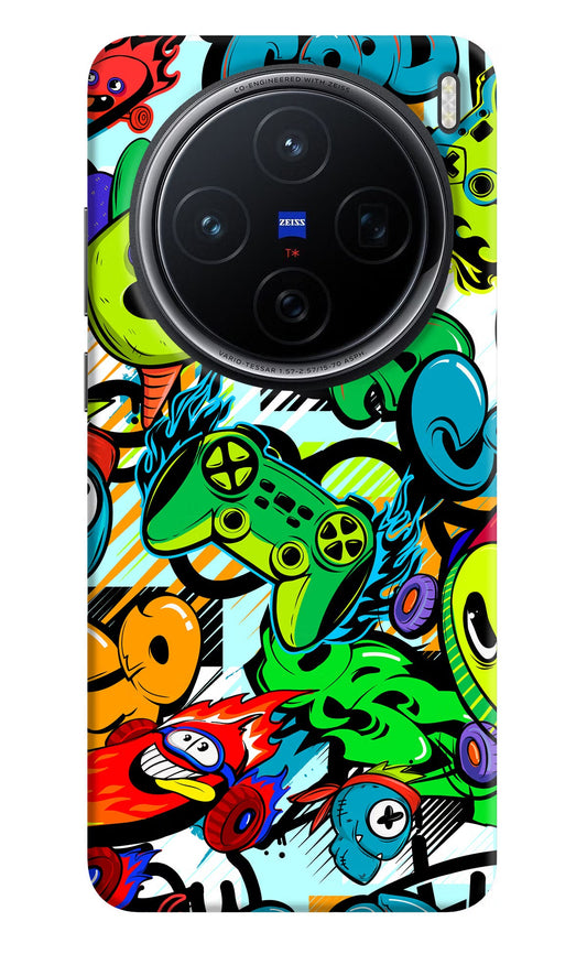 Game Doodle Vivo X200 5G Back Cover