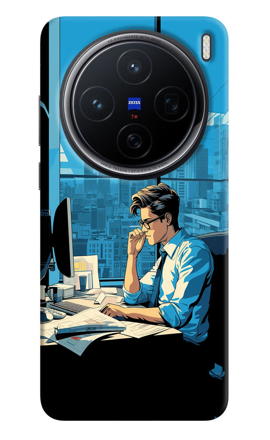 Focused Hustler (AI Generated) Vivo X200 5G Back Cover