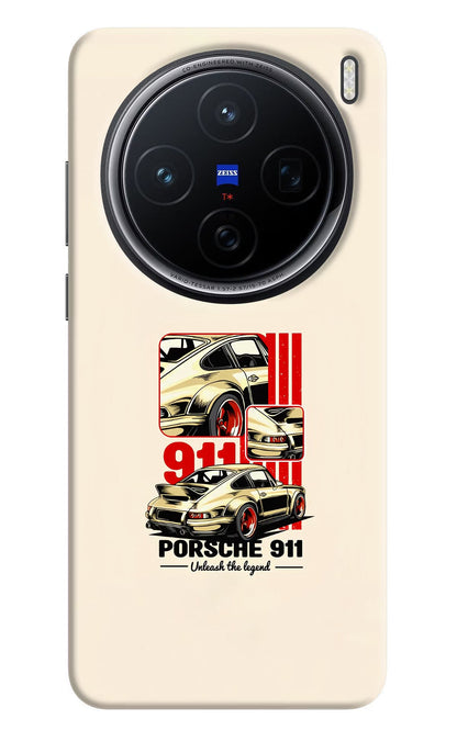 Classic Porsche 911 Vivo X200 5G Back Cover