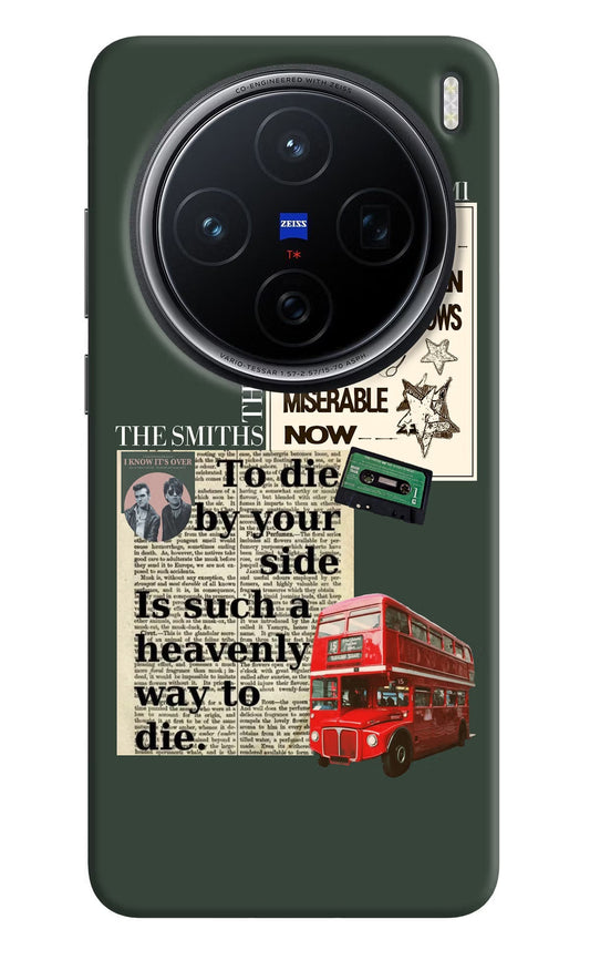 The Smiths Vivo X200 5G Back Cover
