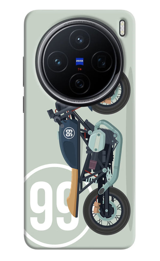 Classic Cafe Racer 99 Vivo X200 5G Back Cover