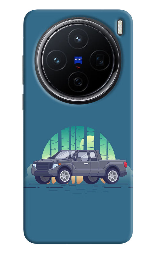 Retro Garage Vibe Vivo X200 5G Back Cover