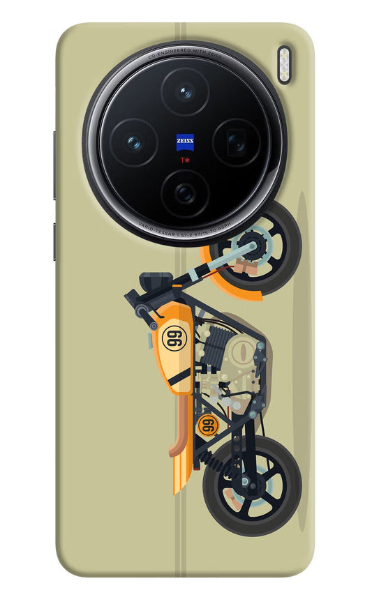 Vertical Speedster Vivo X200 5G Back Cover