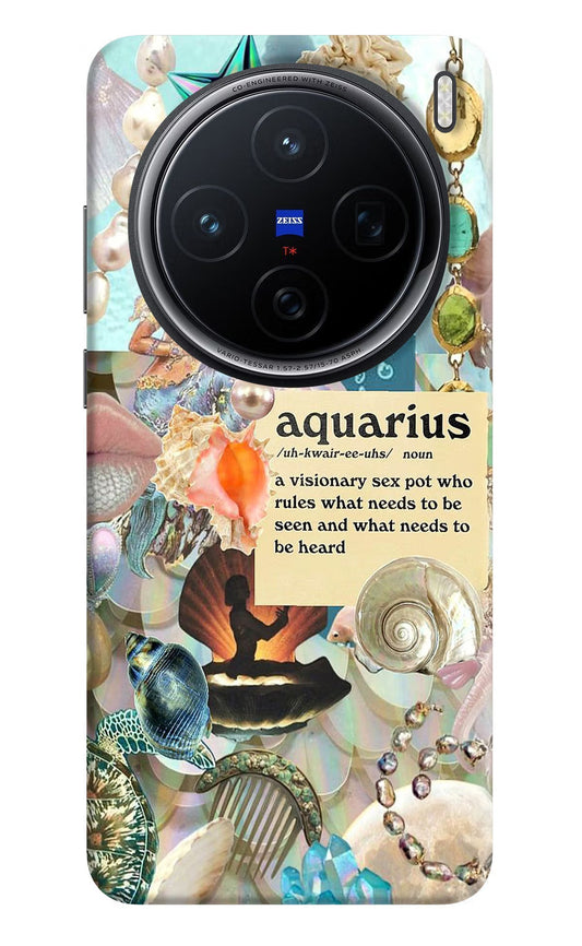 Aquarius Zodiac Vivo X200 5G Back Cover