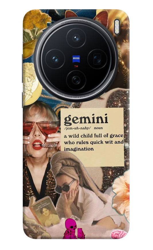 Gemini Zodiac Vivo X200 5G Back Cover
