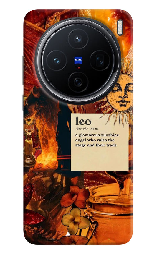 Leo Zodiac Vivo X200 5G Back Cover