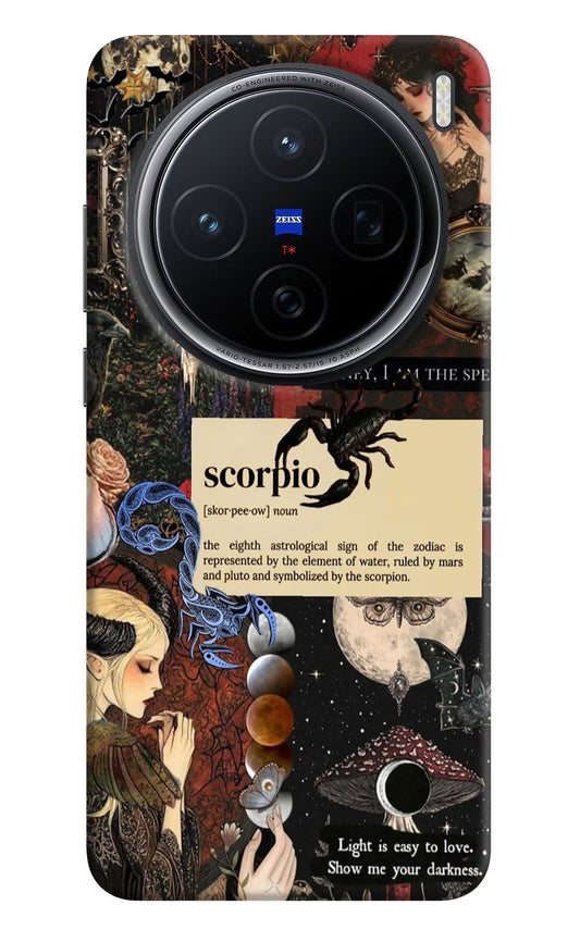 Scorpio Zodiac Vivo X200 5G Back Cover