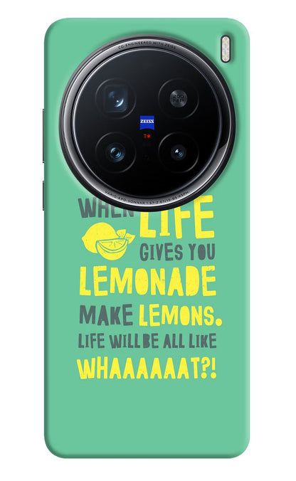 Quote Vivo X200 Pro 5G Back Cover