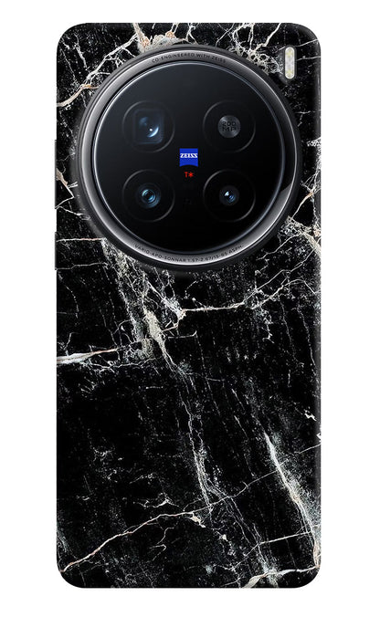 Black Marble Texture Vivo X200 Pro 5G Back Cover
