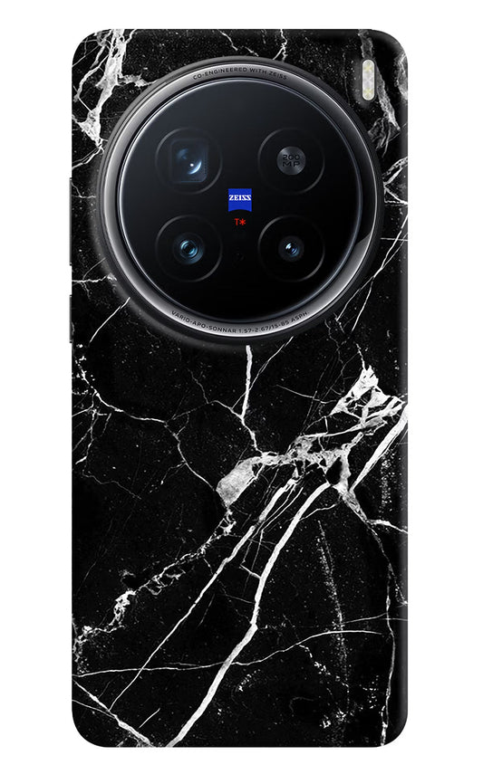 Black Marble Pattern Vivo X200 Pro 5G Back Cover