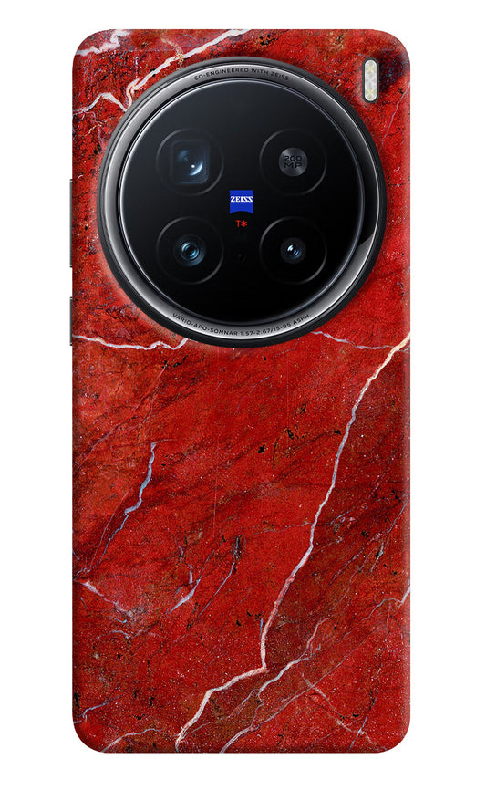 Red Marble Design Vivo X200 Pro 5G Back Cover