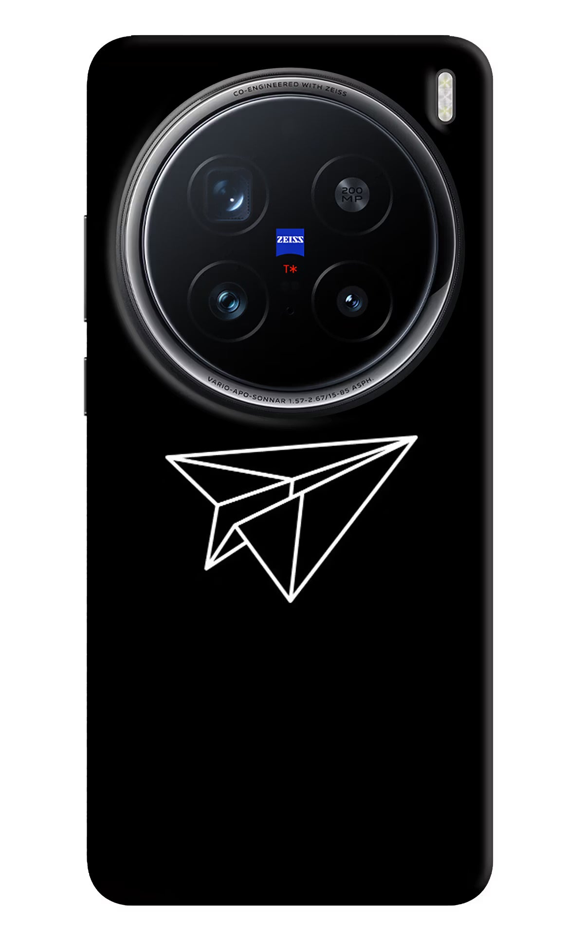 Paper Plane White Vivo X200 Pro 5G Back Cover