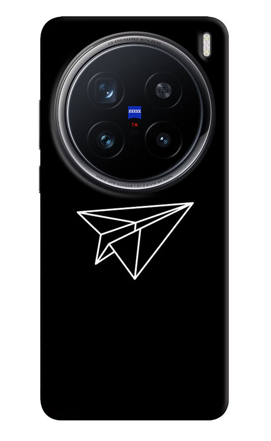 Paper Plane White Vivo X200 Pro 5G Back Cover