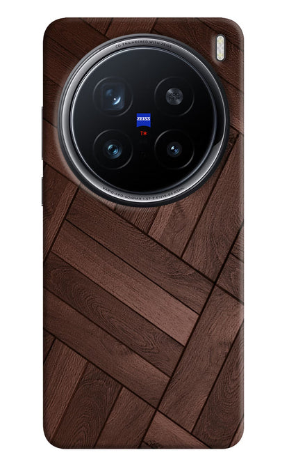 Wooden Texture Design Vivo X200 Pro 5G Back Cover