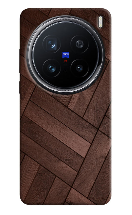 Wooden Texture Design Vivo X200 Pro 5G Back Cover