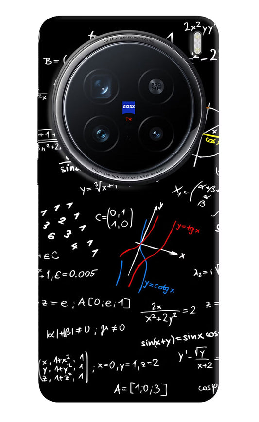 Mathematics Formula Vivo X200 Pro 5G Back Cover