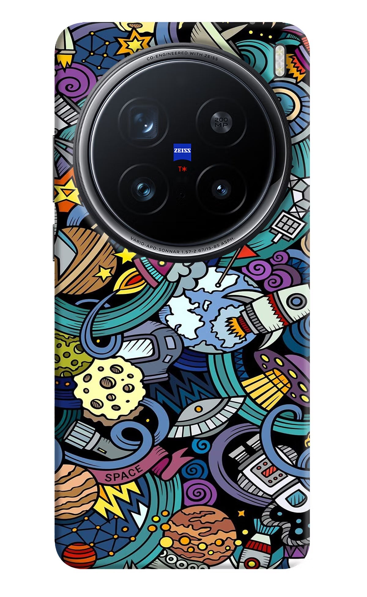 Space Abstract Vivo X200 Pro 5G Back Cover