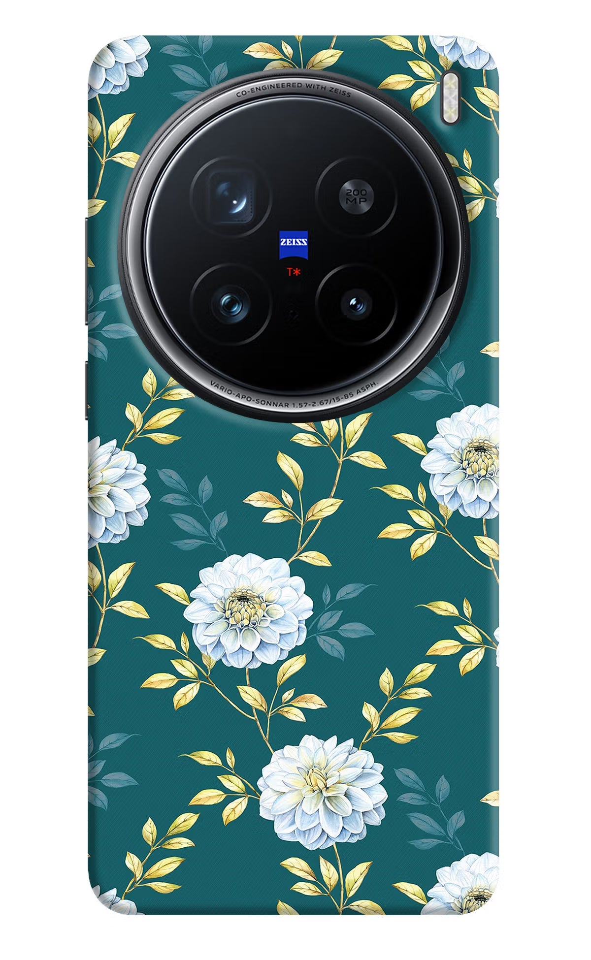 Flowers Vivo X200 Pro 5G Back Cover