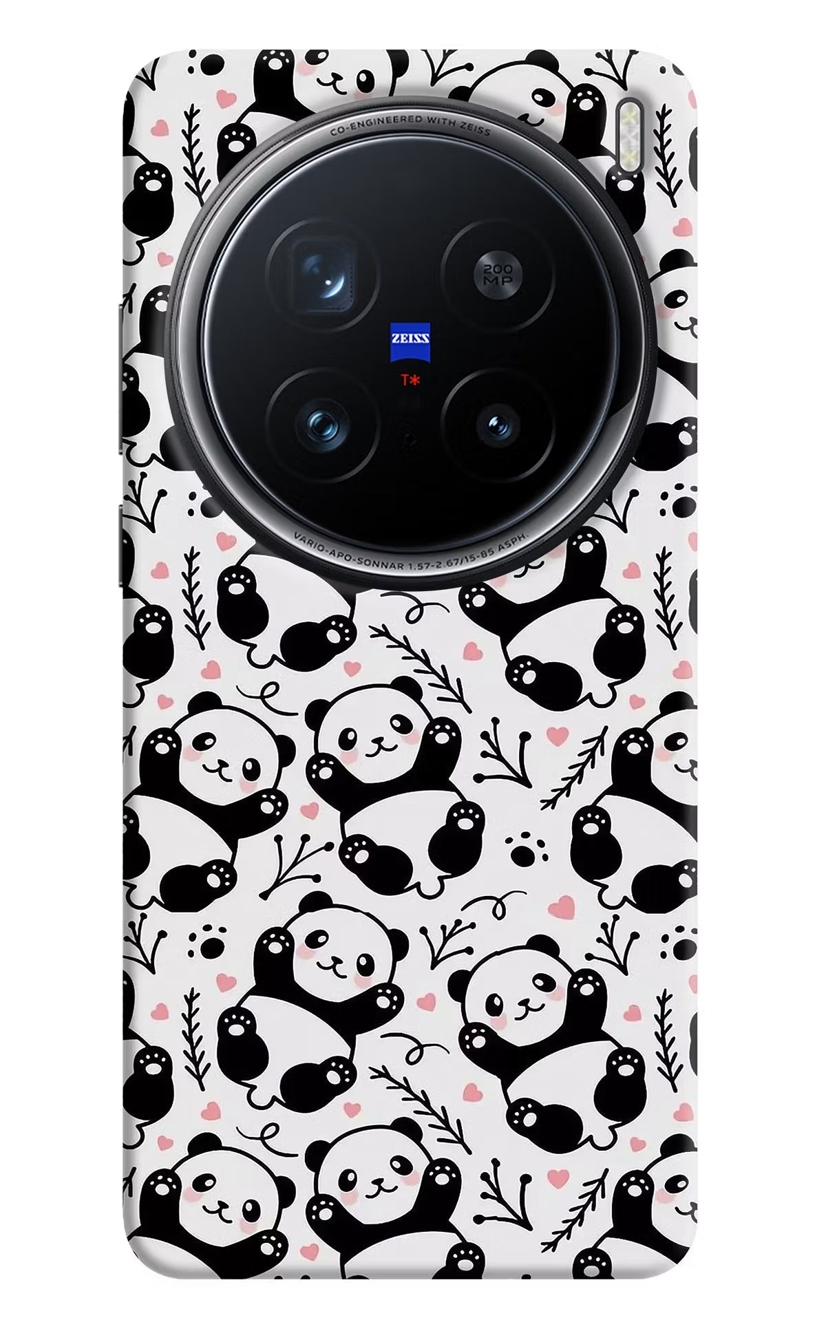 Cute Panda Vivo X200 Pro 5G Back Cover