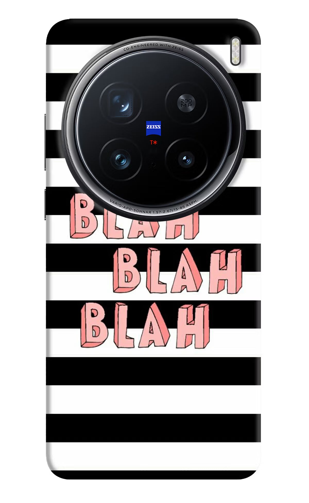 Blah Blah Blah Vivo X200 Pro 5G Back Cover