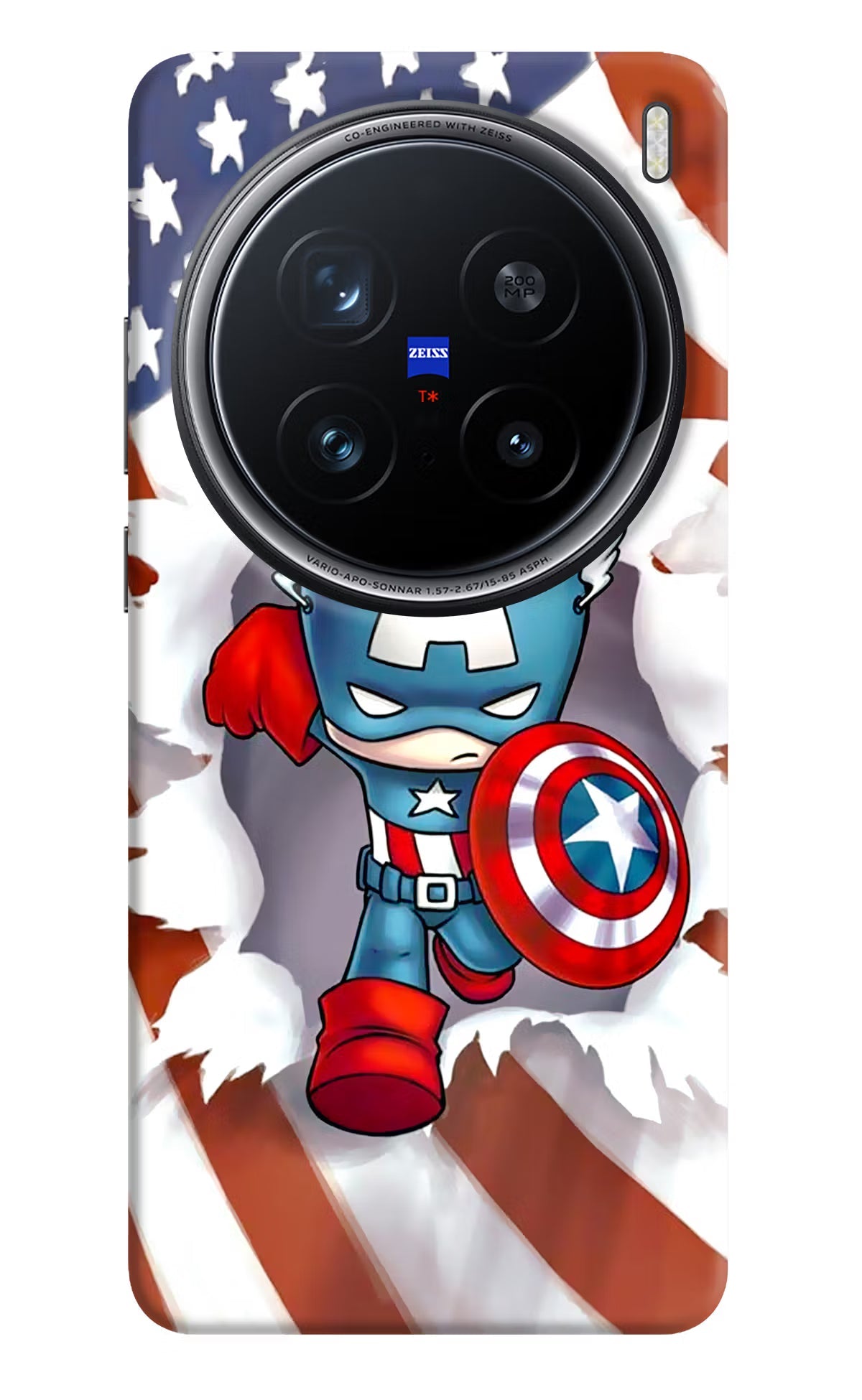 Captain America Vivo X200 Pro 5G Back Cover