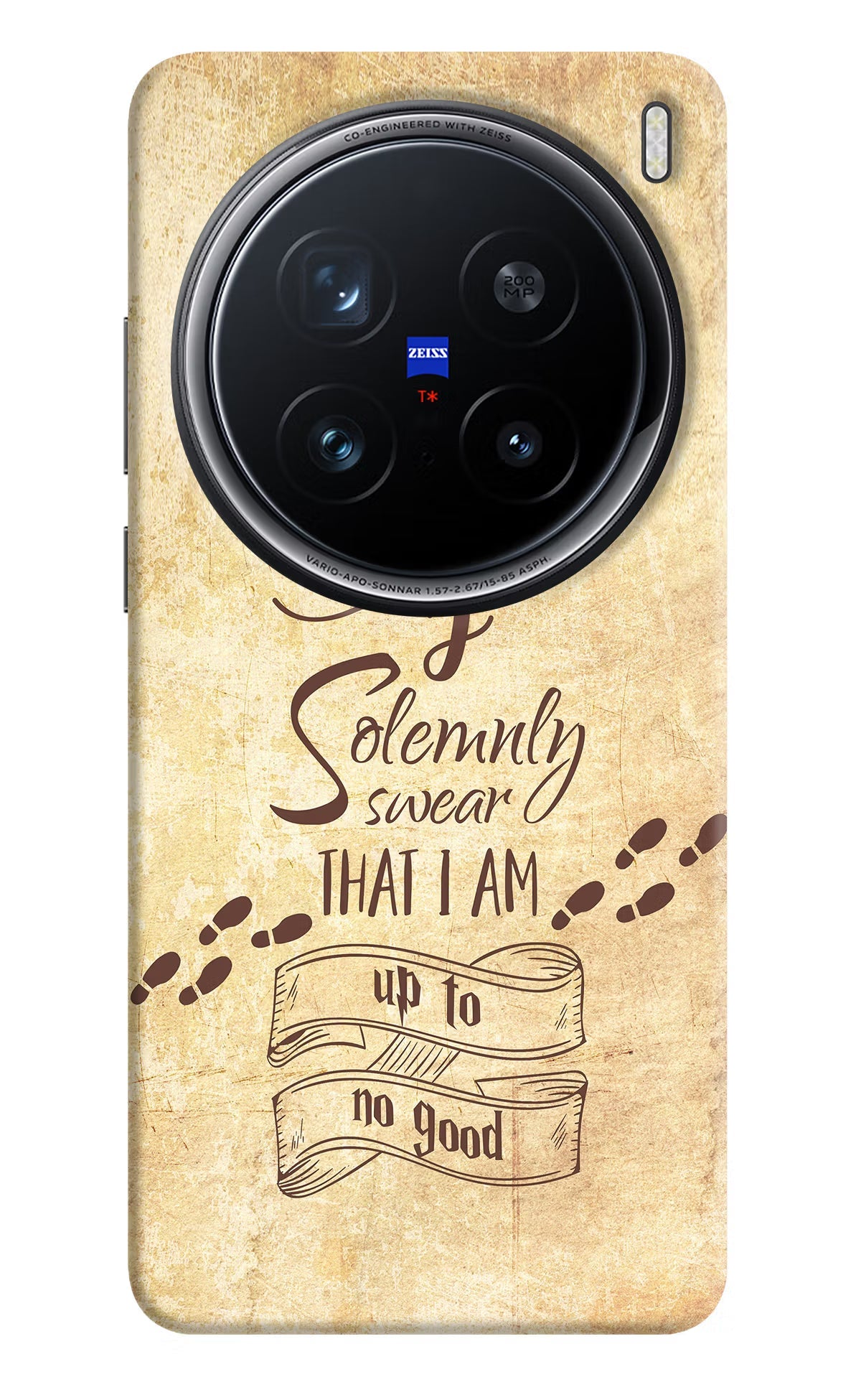 I Solemnly swear that i up to no good Vivo X200 Pro 5G Back Cover