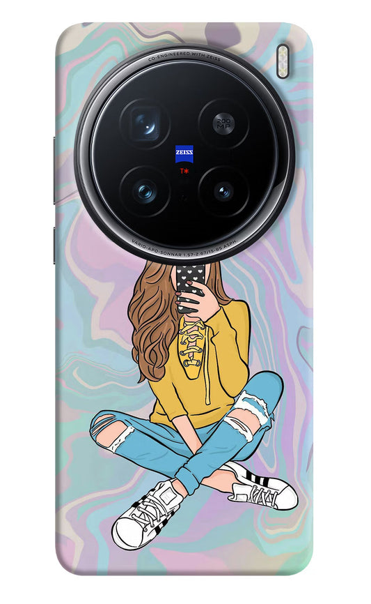 Selfie Girl Vivo X200 Pro 5G Back Cover