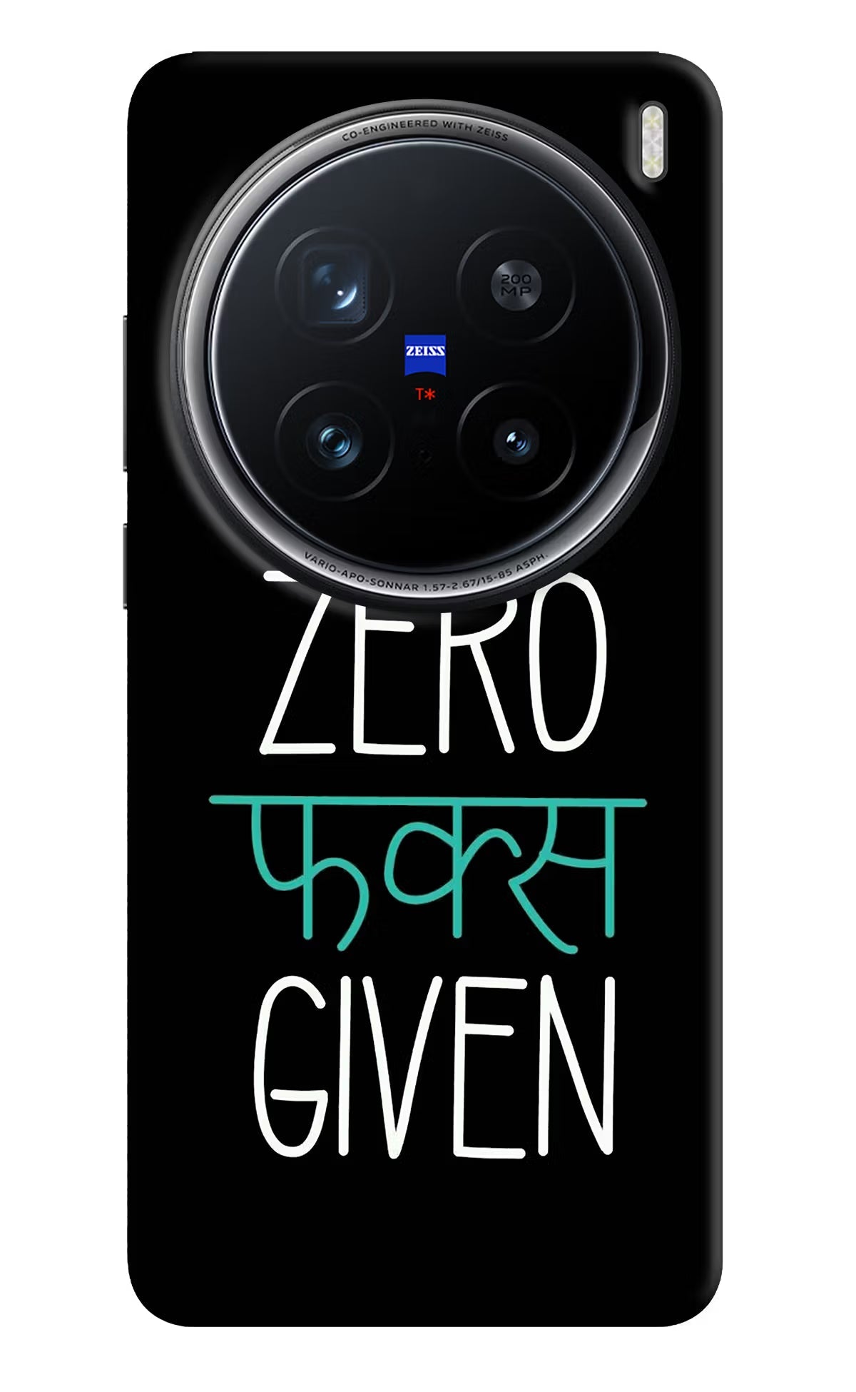 Zero Fucks Given Vivo X200 Pro 5G Back Cover