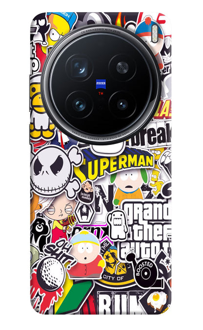 Sticker Bomb Vivo X200 Pro 5G Back Cover