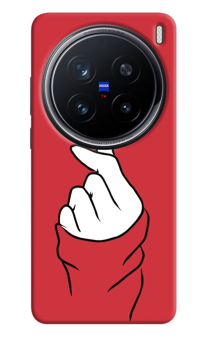 Korean Love Sign Vivo X200 Pro 5G Back Cover