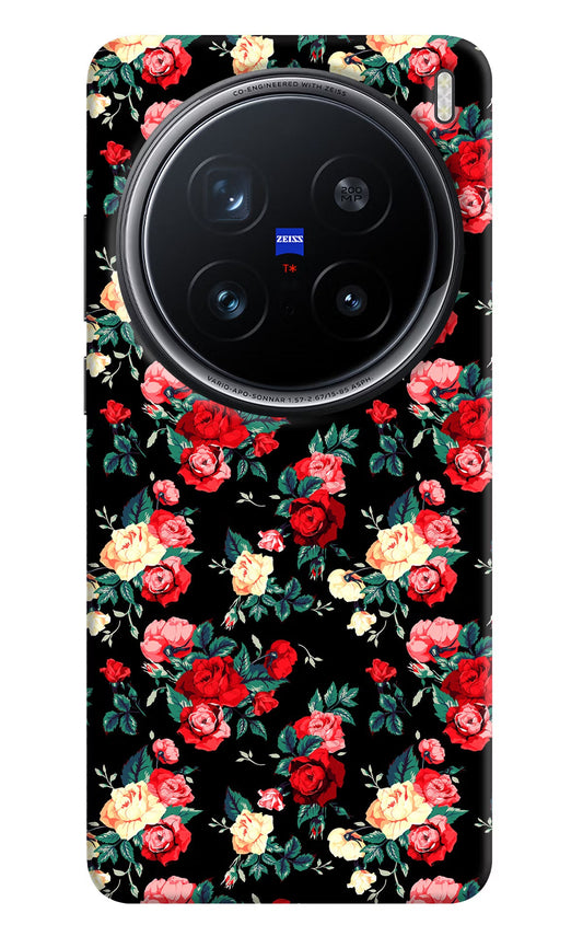 Rose Pattern Vivo X200 Pro 5G Back Cover