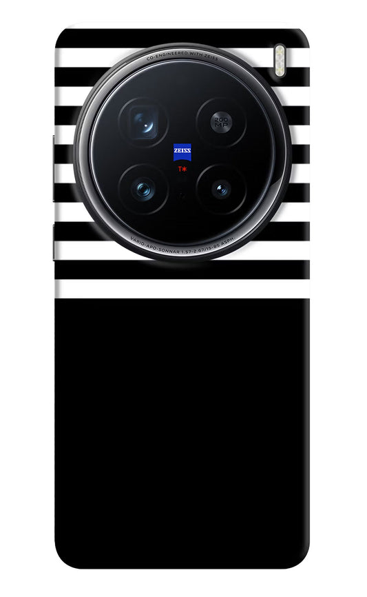 Black and White Print Vivo X200 Pro 5G Back Cover
