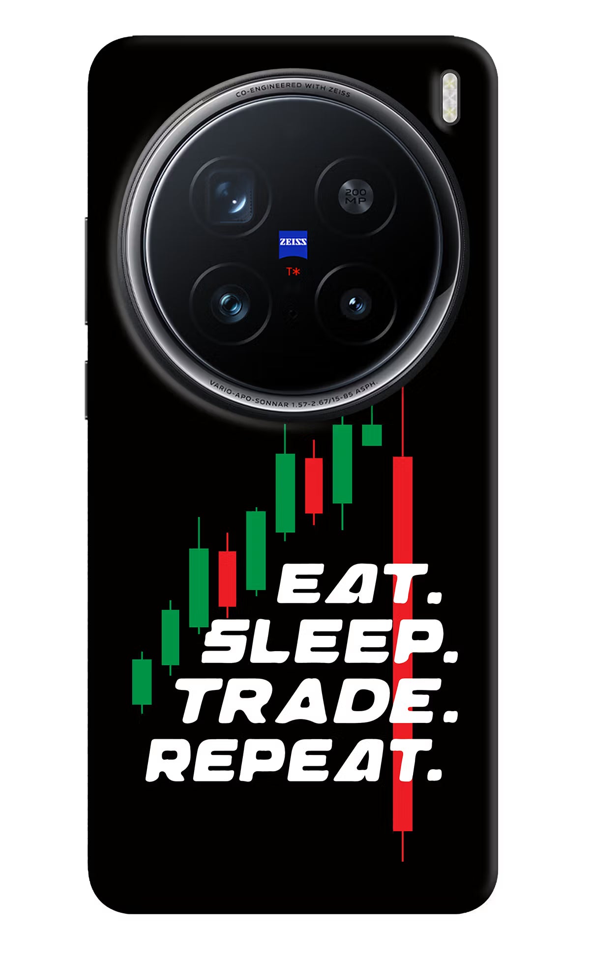 Eat Sleep Trade Repeat Vivo X200 Pro 5G Back Cover