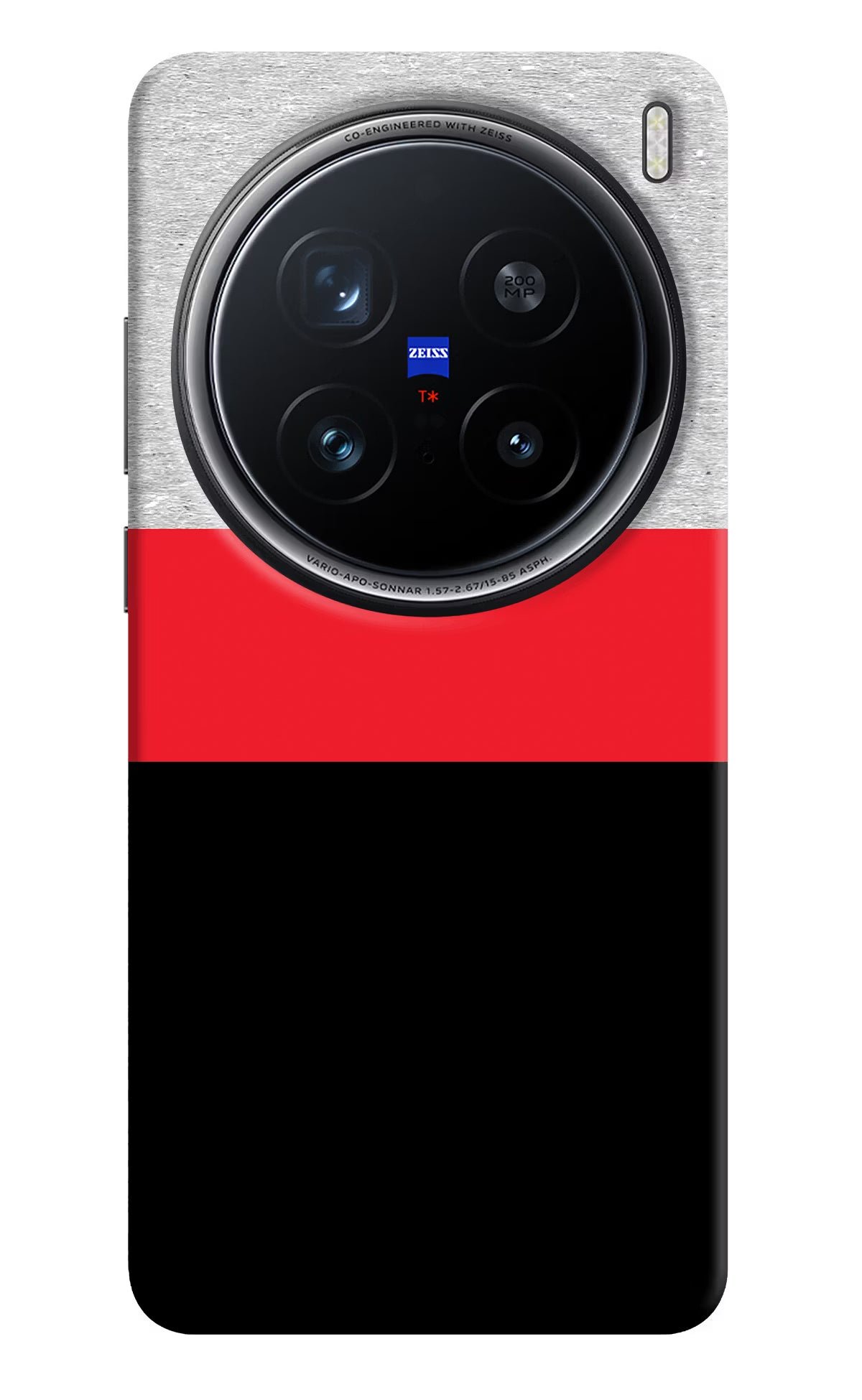 Tri Color Pattern Vivo X200 Pro 5G Back Cover