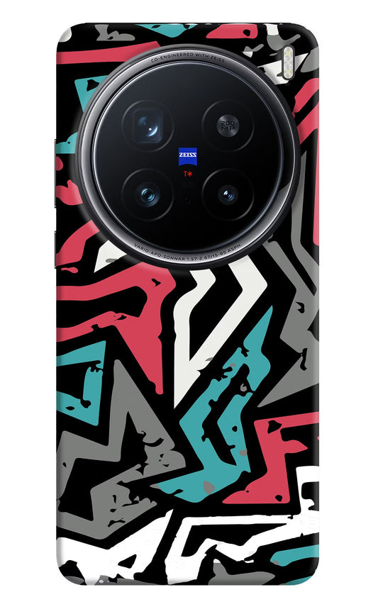 Geometric Graffiti Vivo X200 Pro 5G Back Cover
