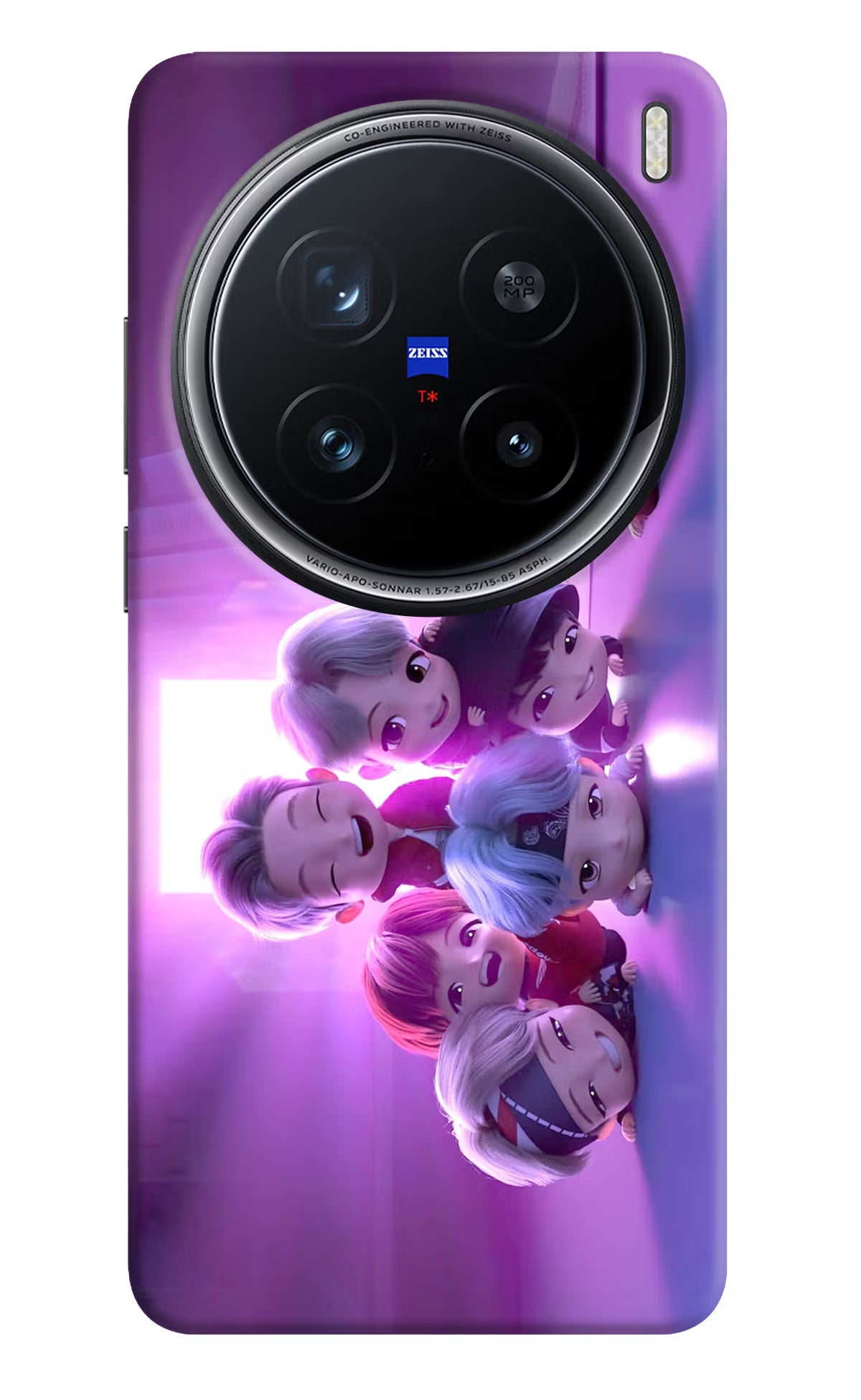 BTS Chibi Vivo X200 Pro 5G Back Cover