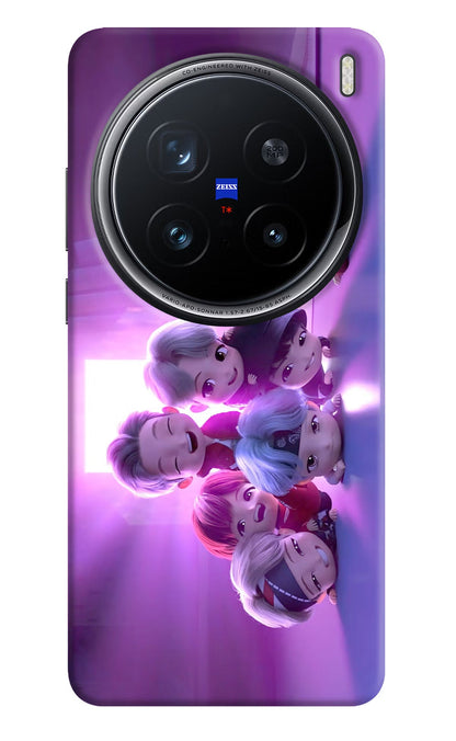 BTS Chibi Vivo X200 Pro 5G Back Cover