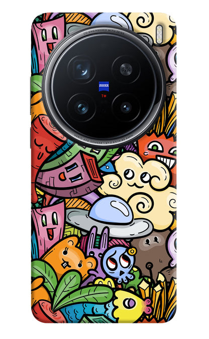Veggie Doodle Vivo X200 Pro 5G Back Cover