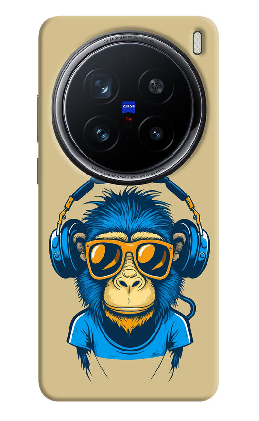 Monkey Headphone Vivo X200 Pro 5G Back Cover